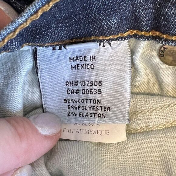 Hudson Slim Straight Medium Wash Slim Straight Jeans - Picture 6 of 7